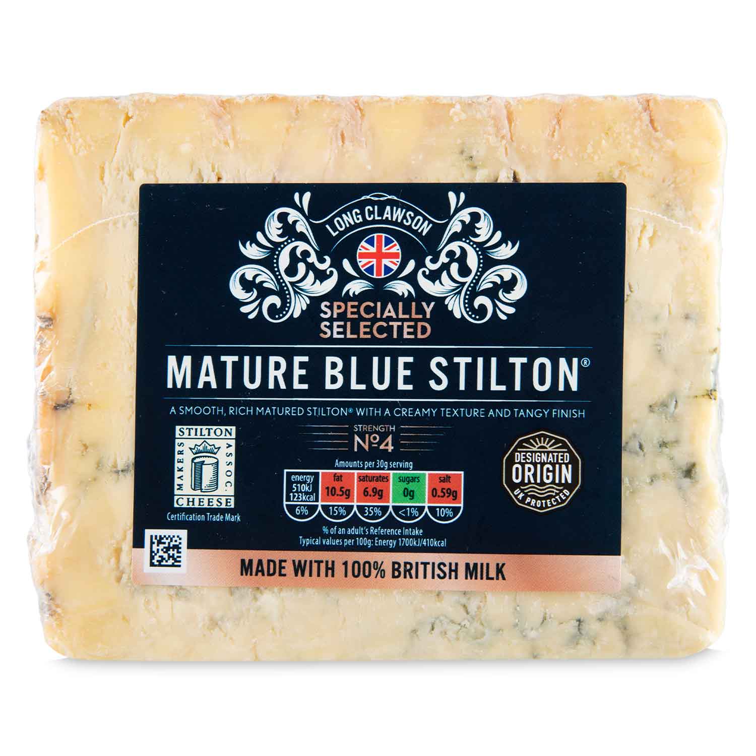 Specially Selected Long Clawson Mature Blue Stilton Cheese 454g