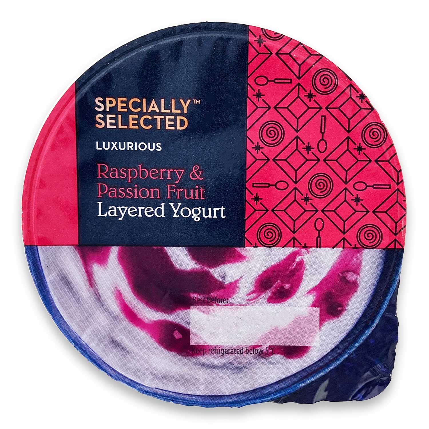 Indulgent Raspberry Passion Fruit Layered Yogurt G Specially