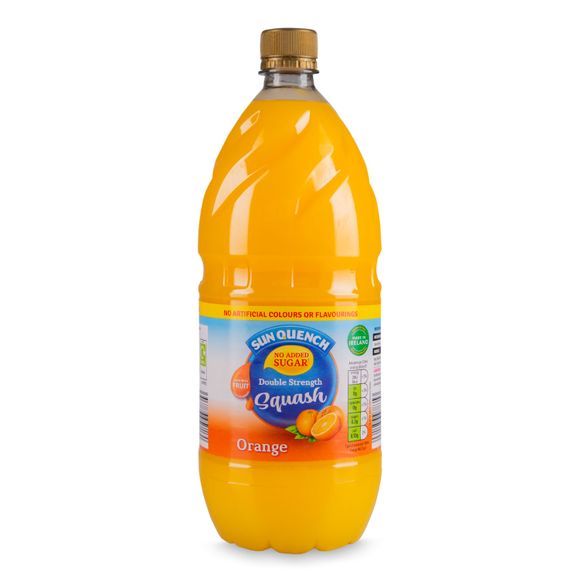 Double Strength Orange Squash 1 5l Sun Quench ALDI IE