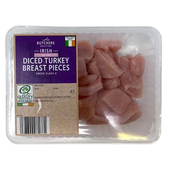 Irish Diced Turkey Breast Pieces 370g Butcher S Selection ALDI IE