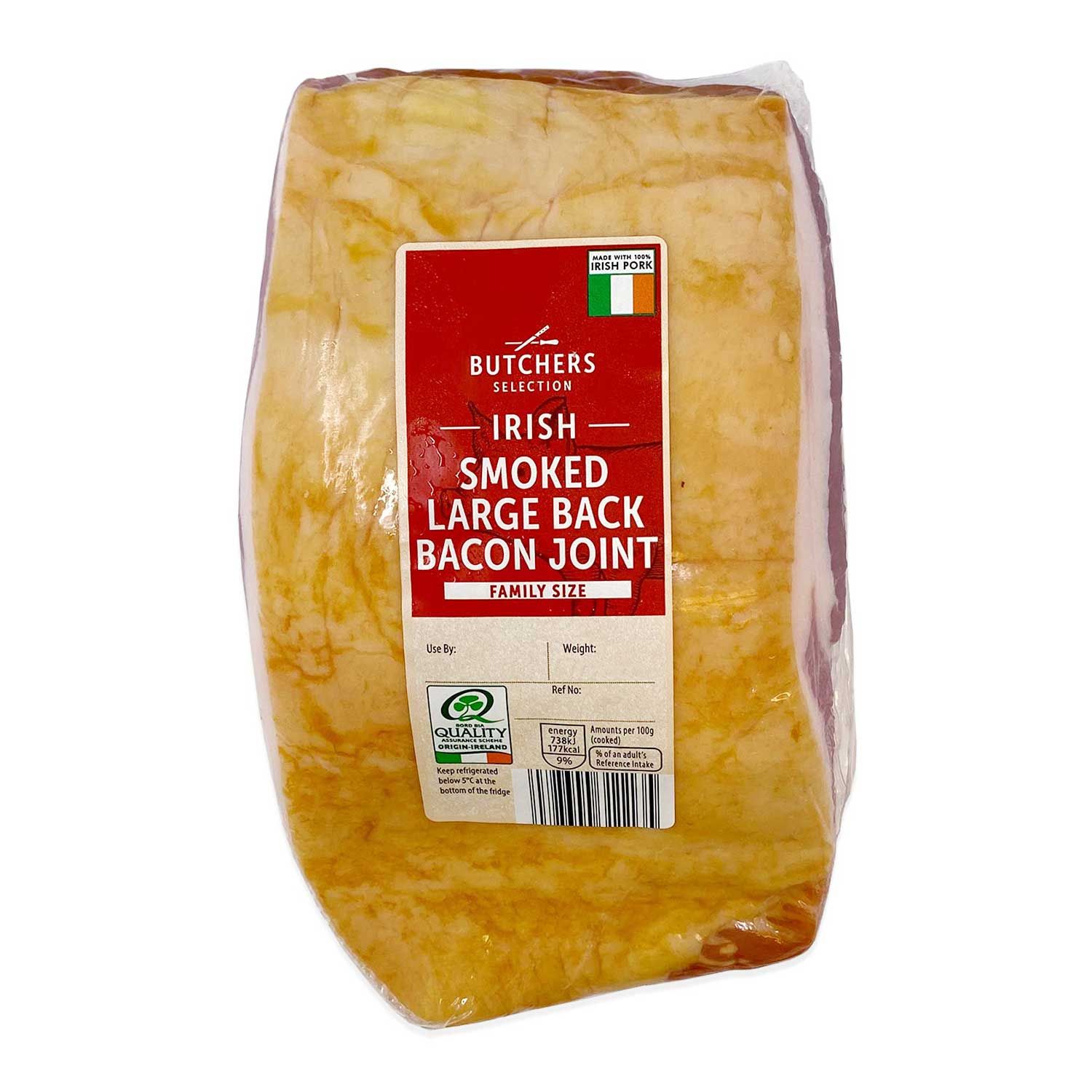 Irish Smoked Large Back Bacon Joint 1 15kg Butcher S Selection ALDI IE