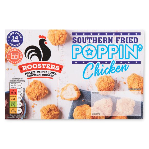 Southern Fried Poppin Chicken 210g Roosters ALDI IE