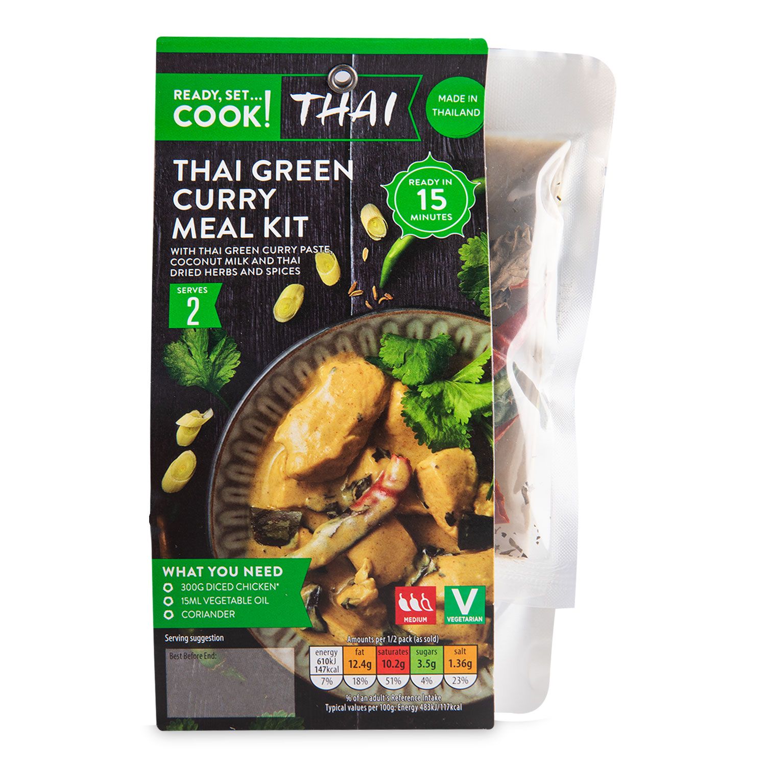 Thai Green Curry Kit G Ready Setcook Aldi Ie