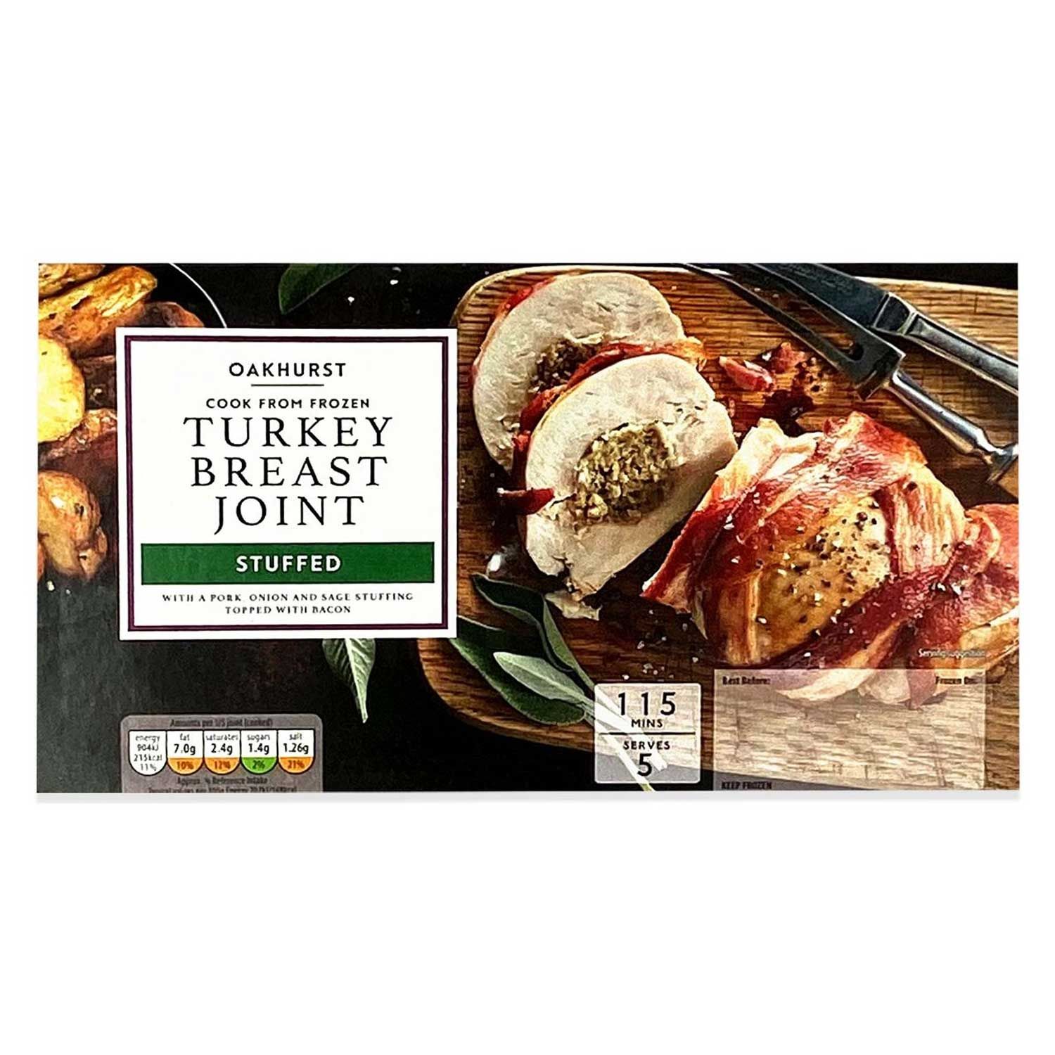 Stuffed Turkey Breast Joint 800g Oakhurst ALDI IE