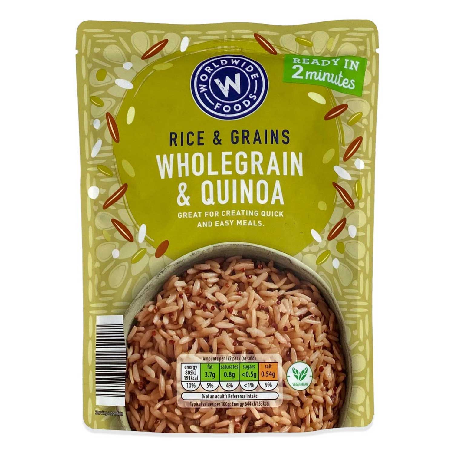 Rice Grains Wholegrain Quinoa G Worldwide Foods Aldi Ie