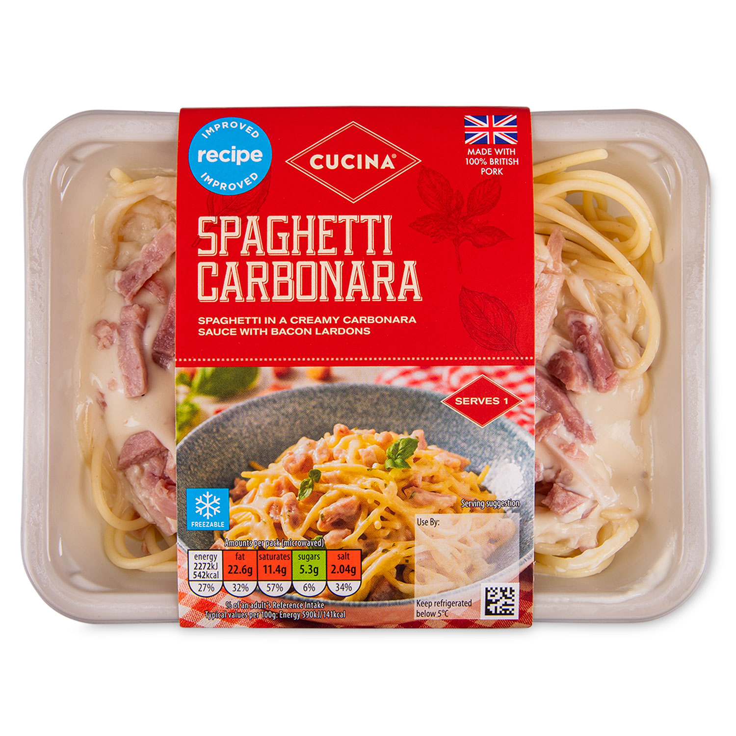 Cucina Spaghetti Carbonara 400g