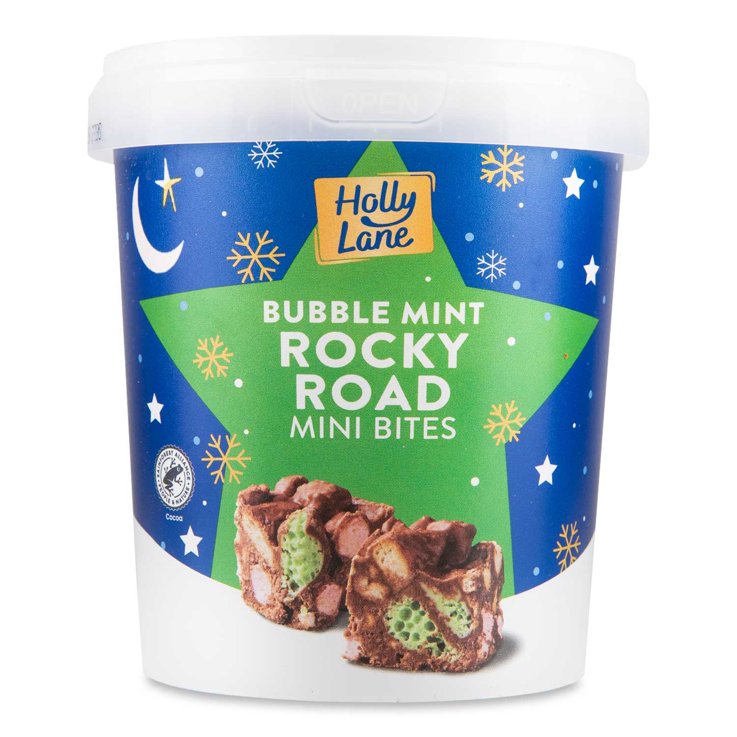 Holly Lane Bubble Mint Rocky Road Mini Bites 176g