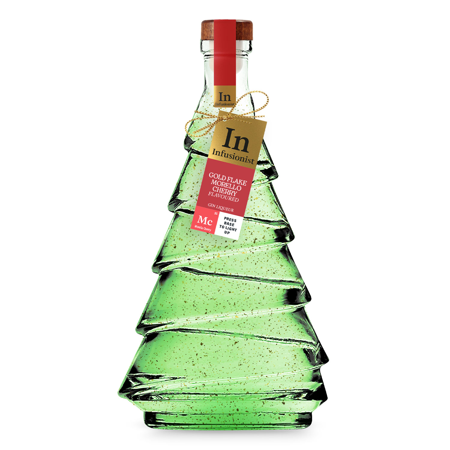 The Infusionist 23ct Gold Flake Morello Cherry Flavoured Gin Liqueur 50cl | ALDI