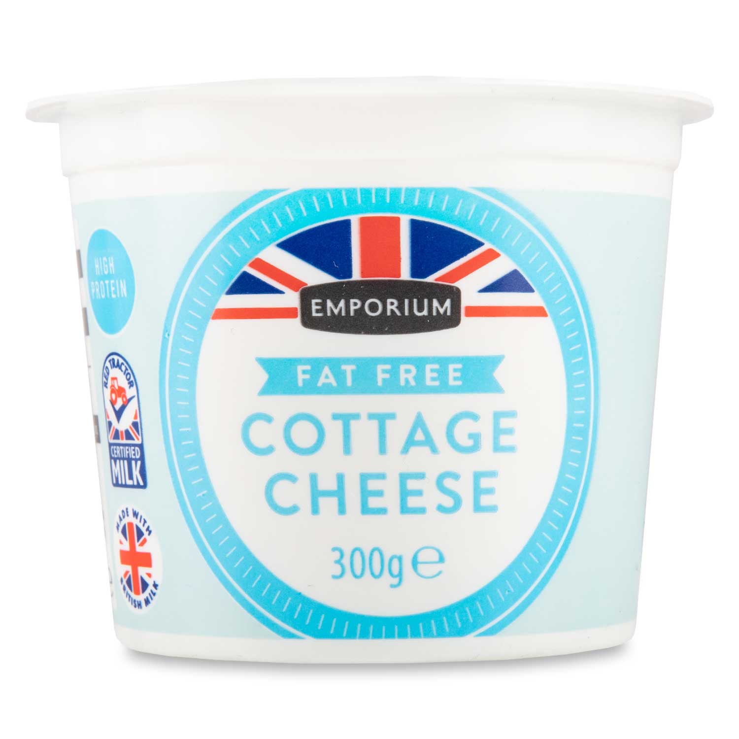 Emporium Fat Free Cottage Cheese 300g ALDI   4088600100449 0 