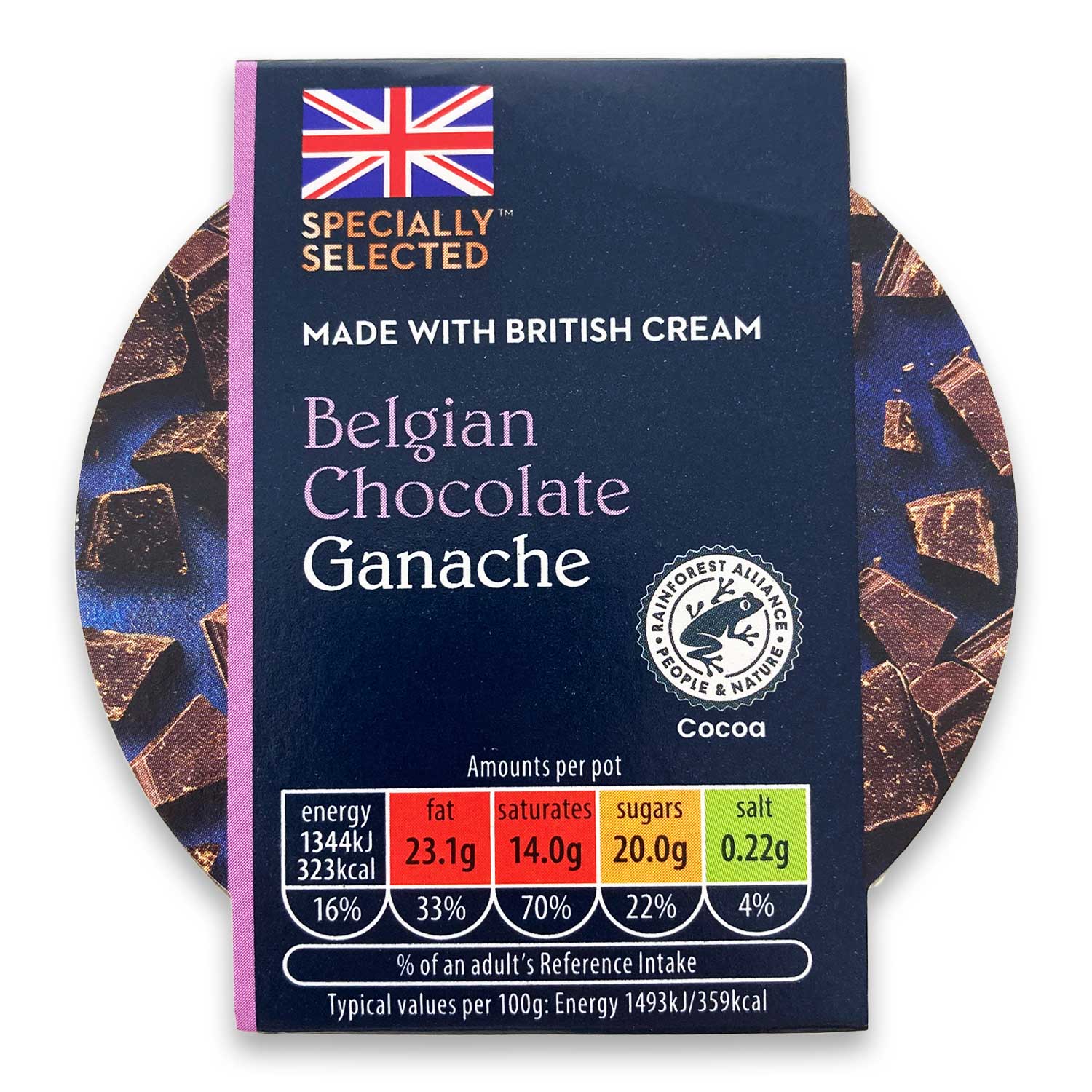 Specially Selected Belgian Chocolate Ganache 85g | ALDI