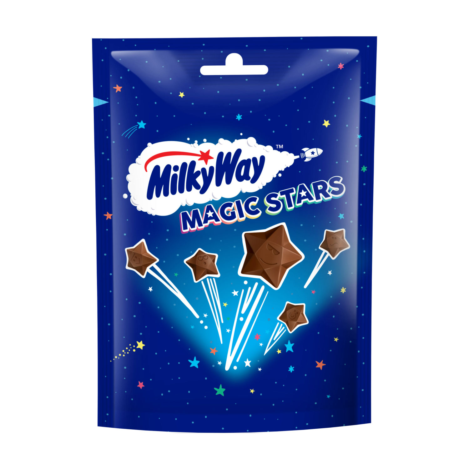 Milky Way Magic Stars Milk Chocolate Bites Pouch Bag 100.0g