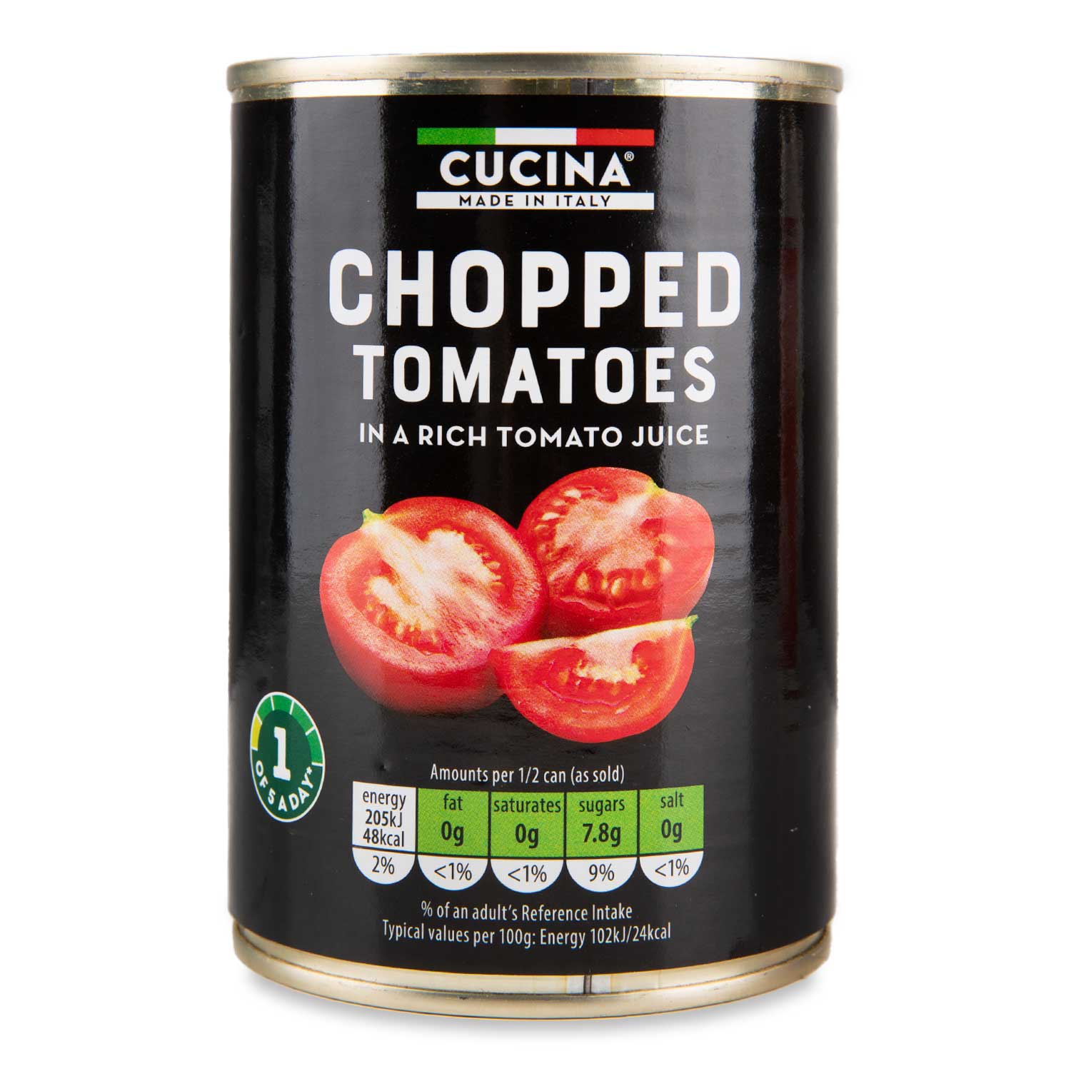 Cucina Chunky Chopped Tomatoes In A Rich Tomato Juice 400g | ALDI