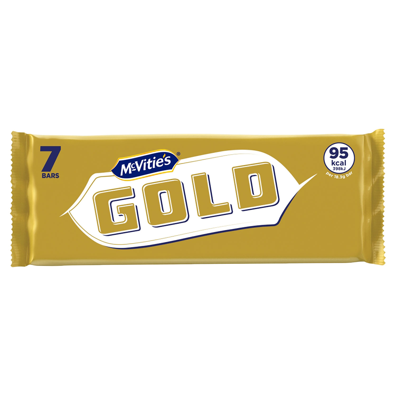 Mcvitie's 7 Gold Bars 124g