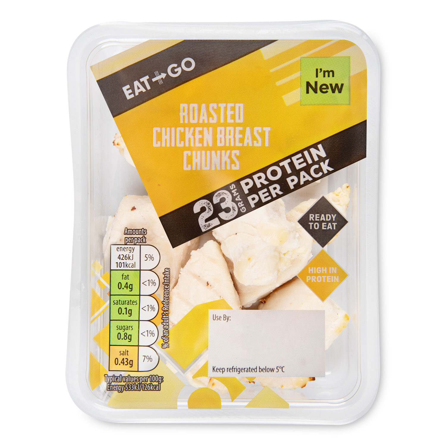 Eat & Go Roasted Chicken Breast Chunks 80g | ALDI