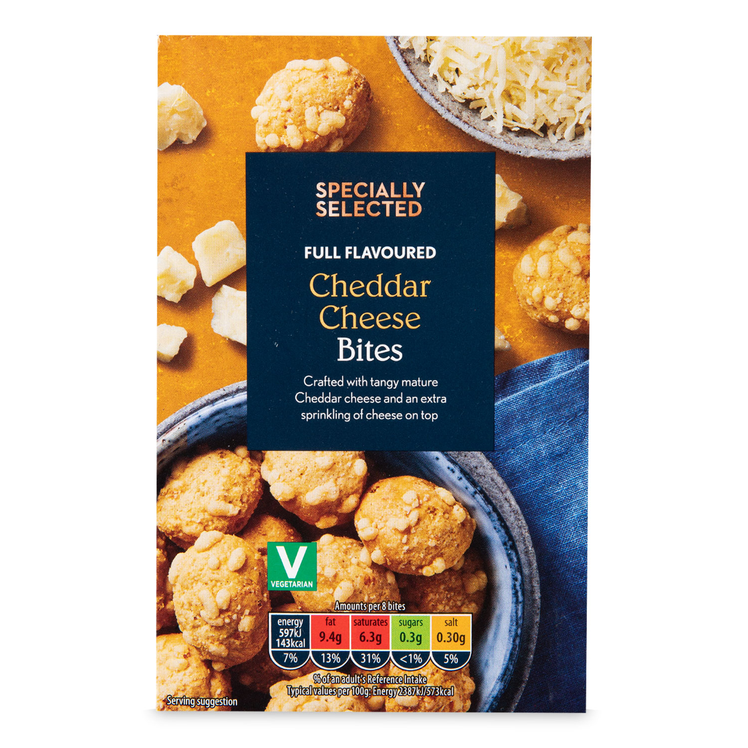 Specially Selected Cheddar Cheese Bites 75g