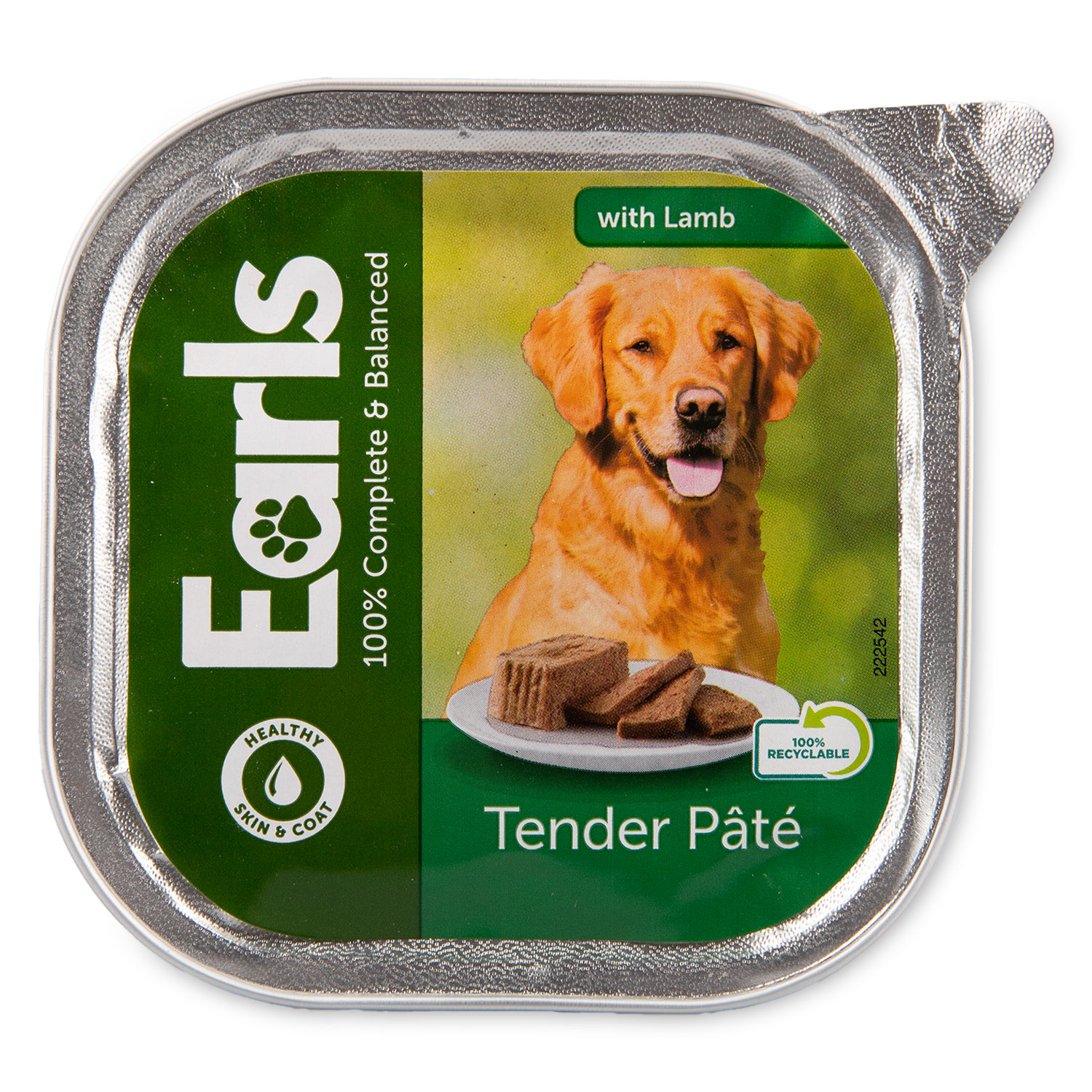 Earls Tender Pâté Tray With Lamb 300g