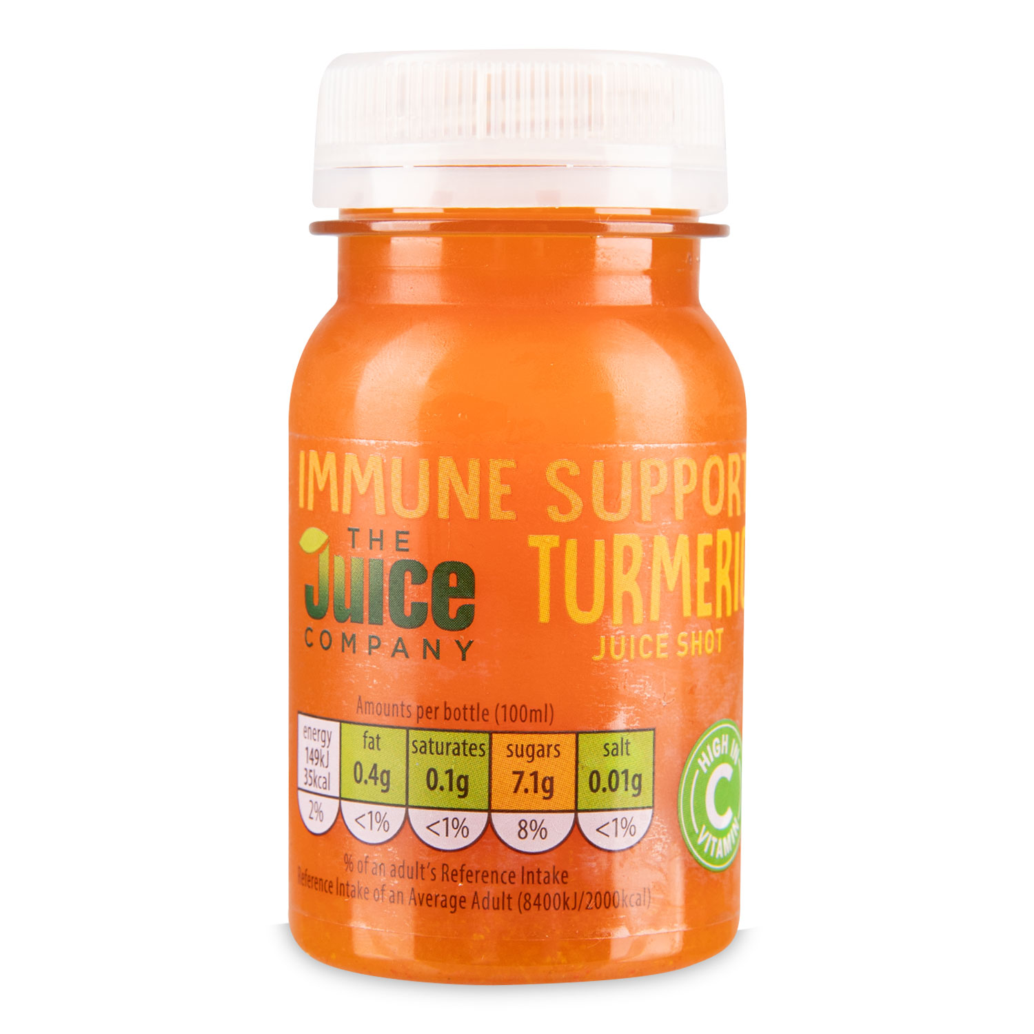 The Juice Company Turmeric Immune Support Juice Shot 100ml