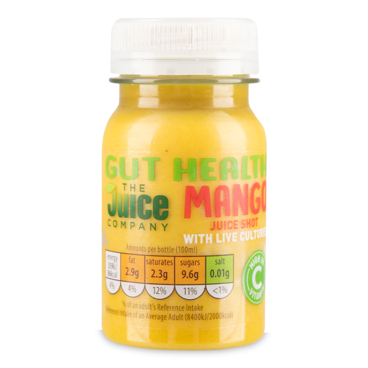 The Juice Company Mango Gut Health Juice Shot 100ml