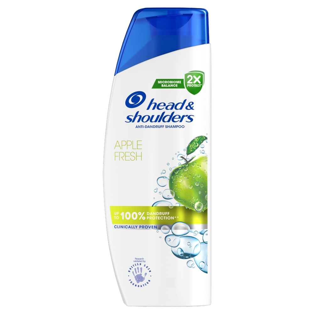 Head & Shoulders Apple Fresh Anti Dandruff Shampoo For Daily Use. For Any Hair Type 250ml