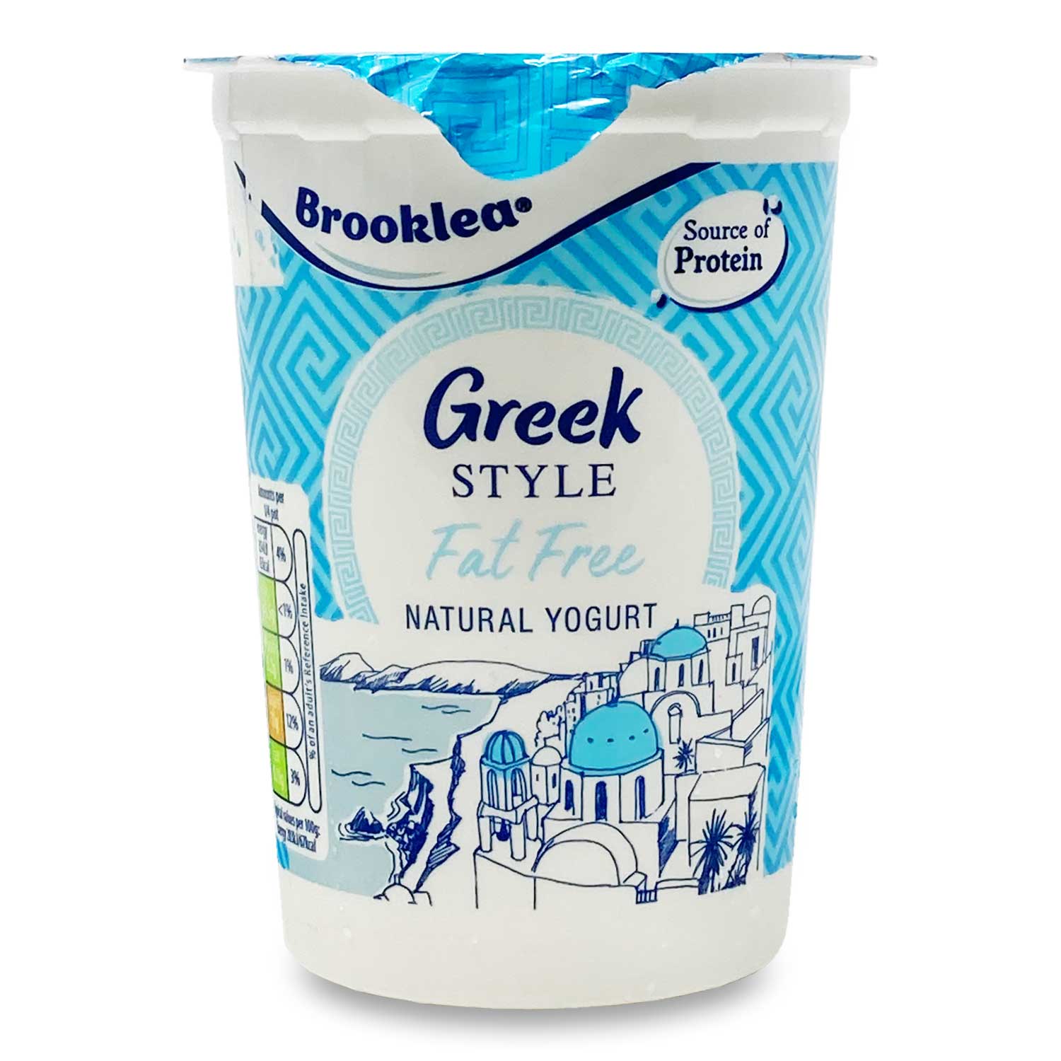 Brooklea Fat Free Natural Greek Style Yogurt 500g | ALDI