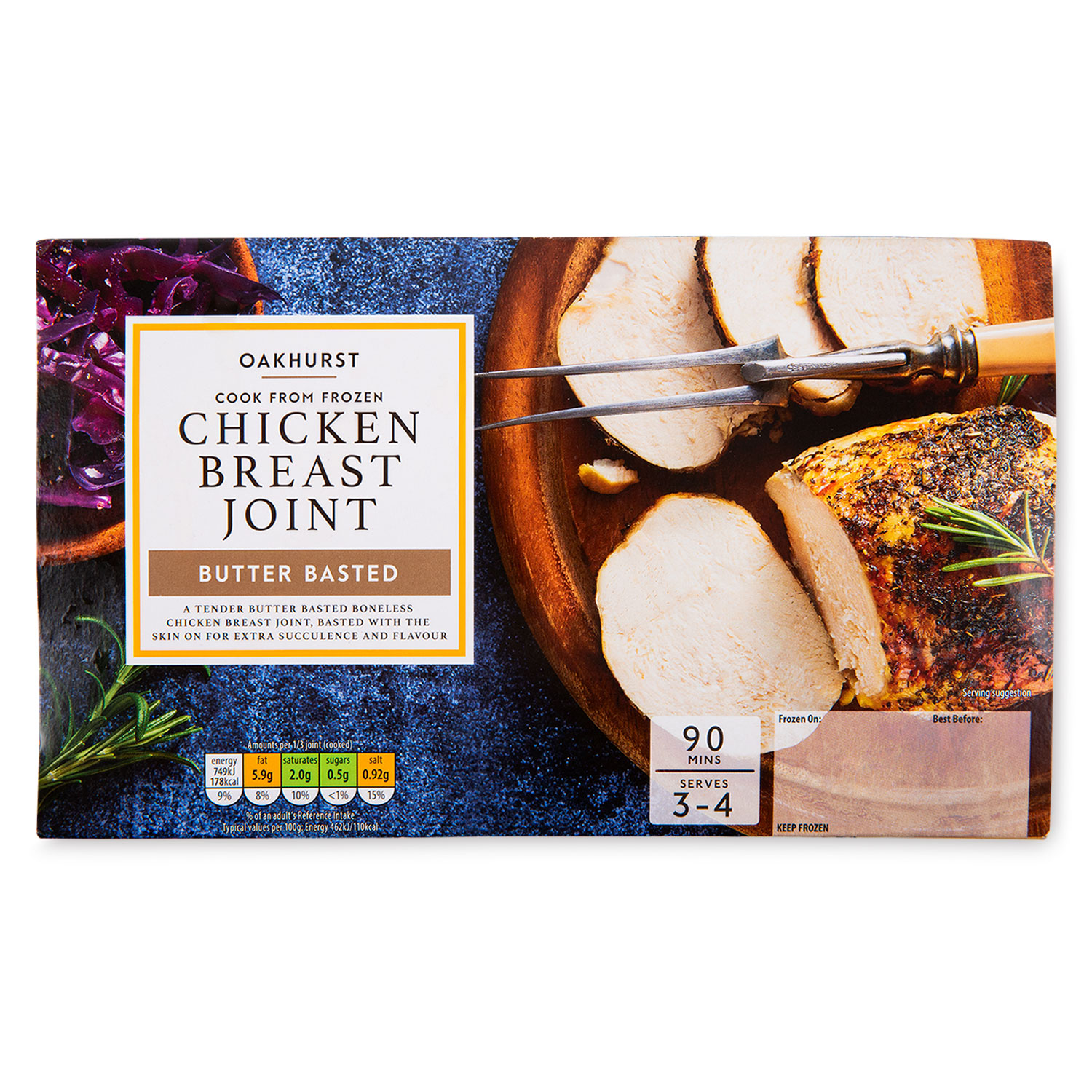 Oakhurst Butter Basted Chicken Breast Joint 560g