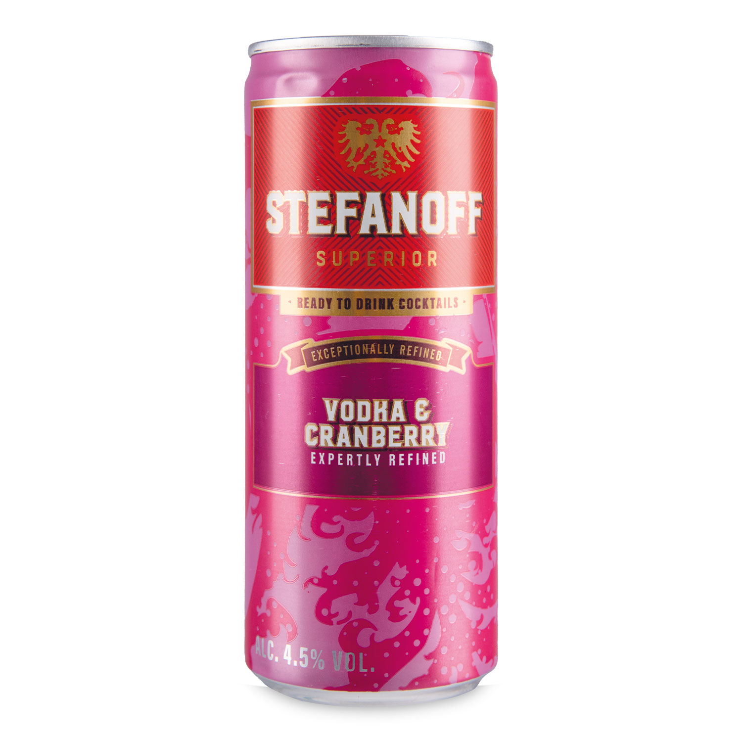 Stefanoff Vodka & Cranberry 250ml