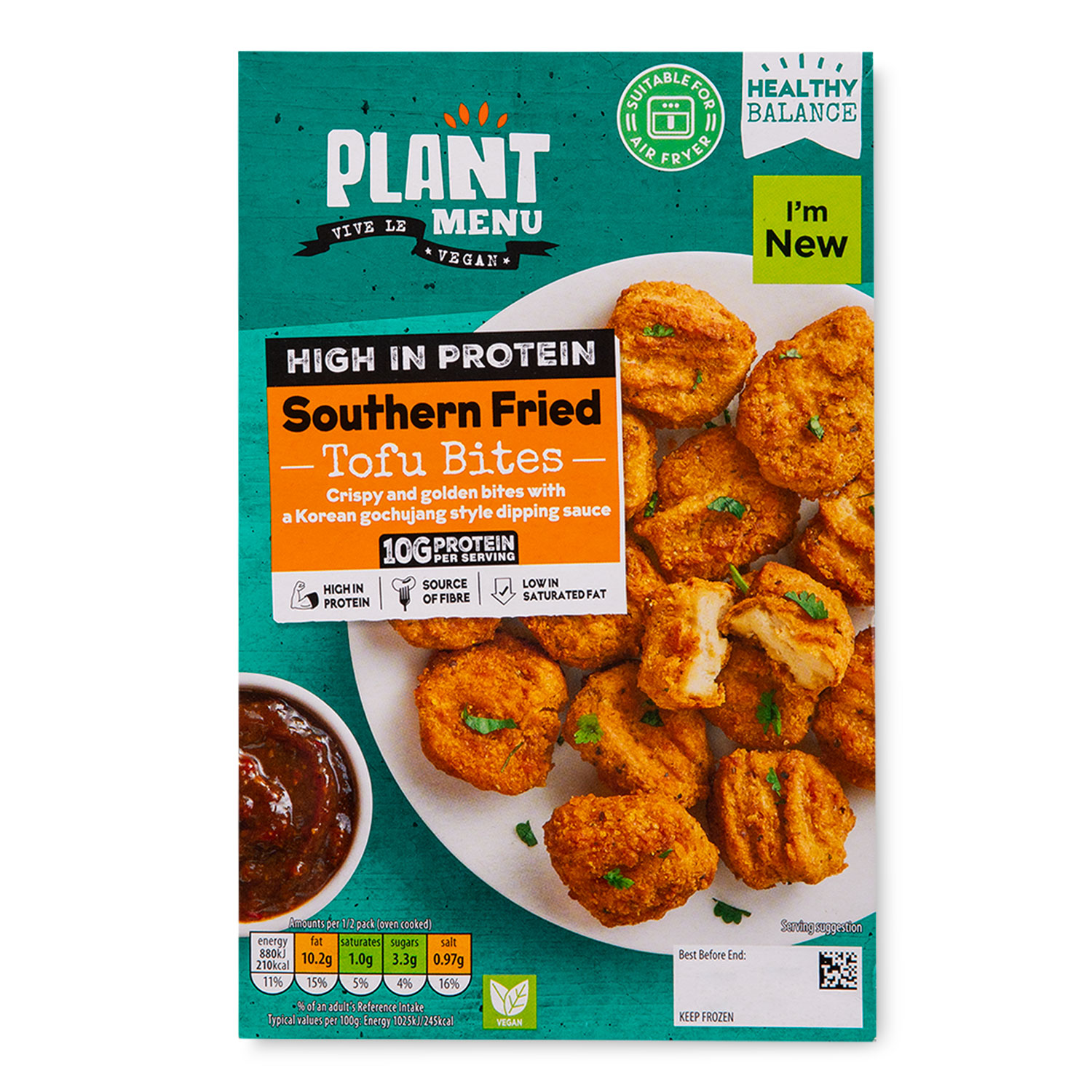 Plant Menu Southern Fried Tofu Bites 190g