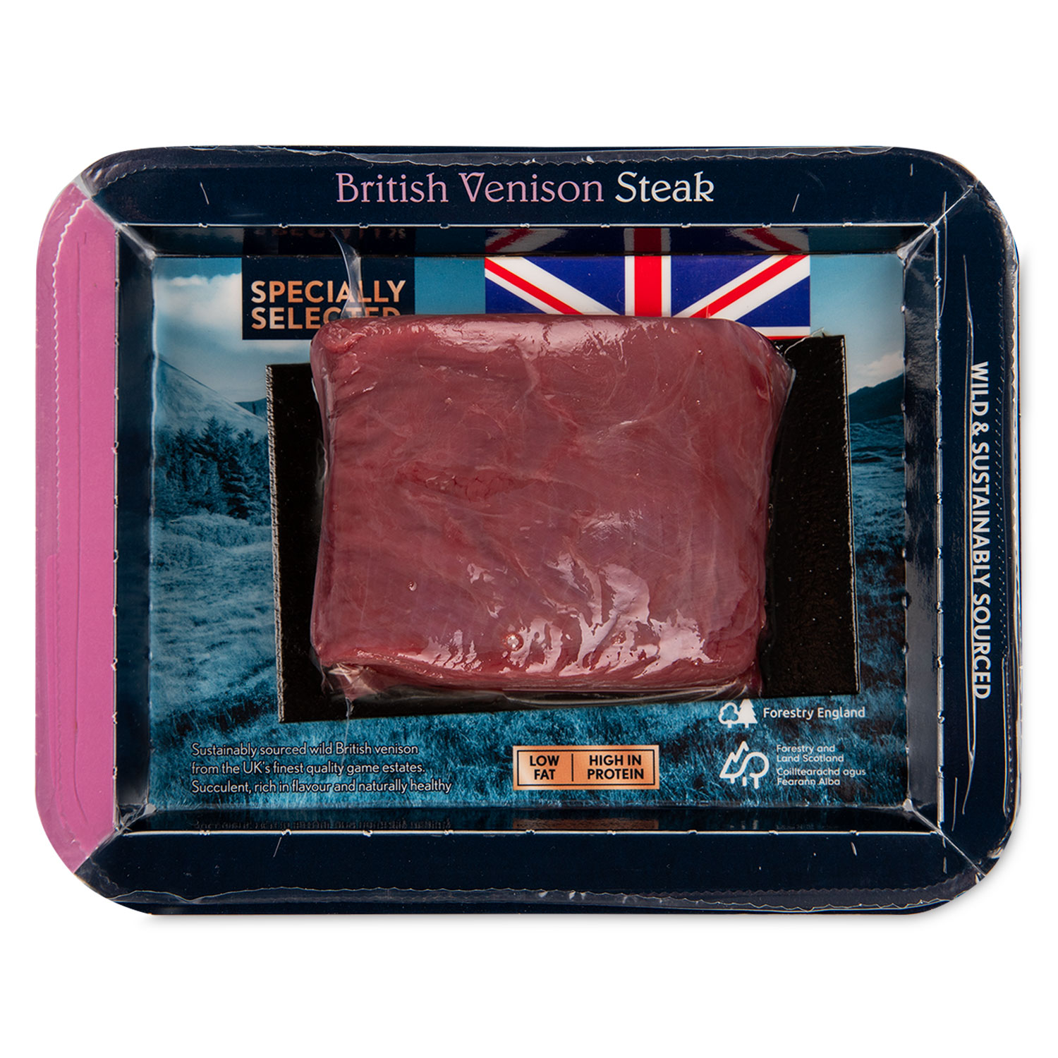 Specially Selected British Wild Venison Steak 180g