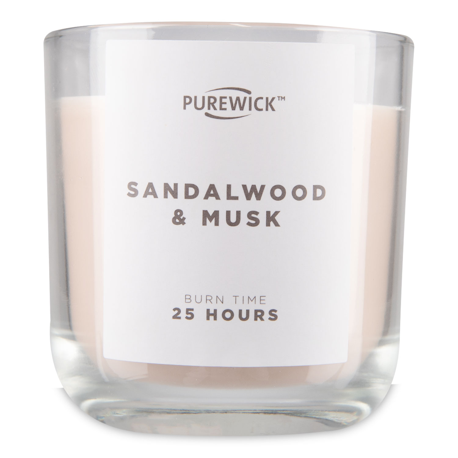 Purewick Sandalwood & Musk Scented Candle 120g