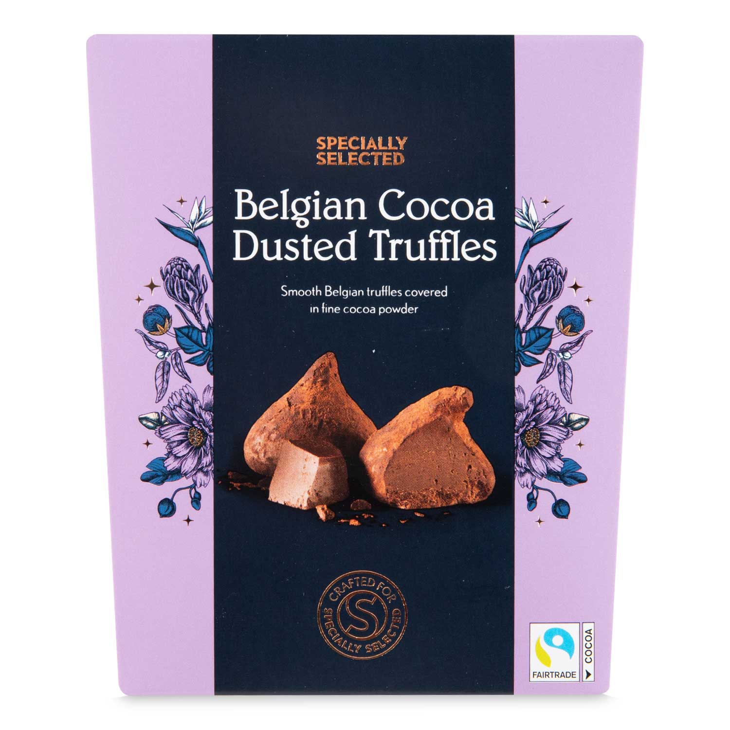 Specially Selected Belgian Cocoa Dusted Truffles 200g