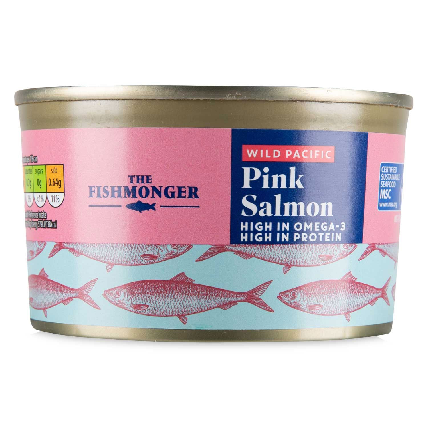 The Fishmonger Pink Salmon 213g