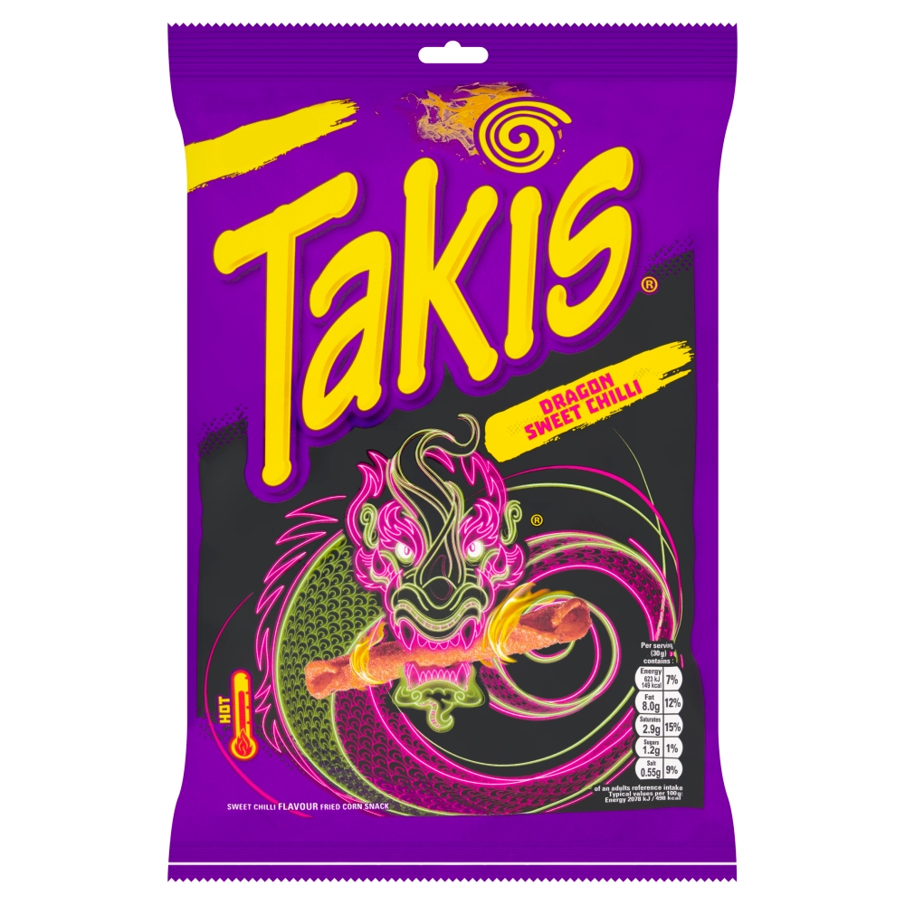 Takis Dragon Sweet Chilli 180g