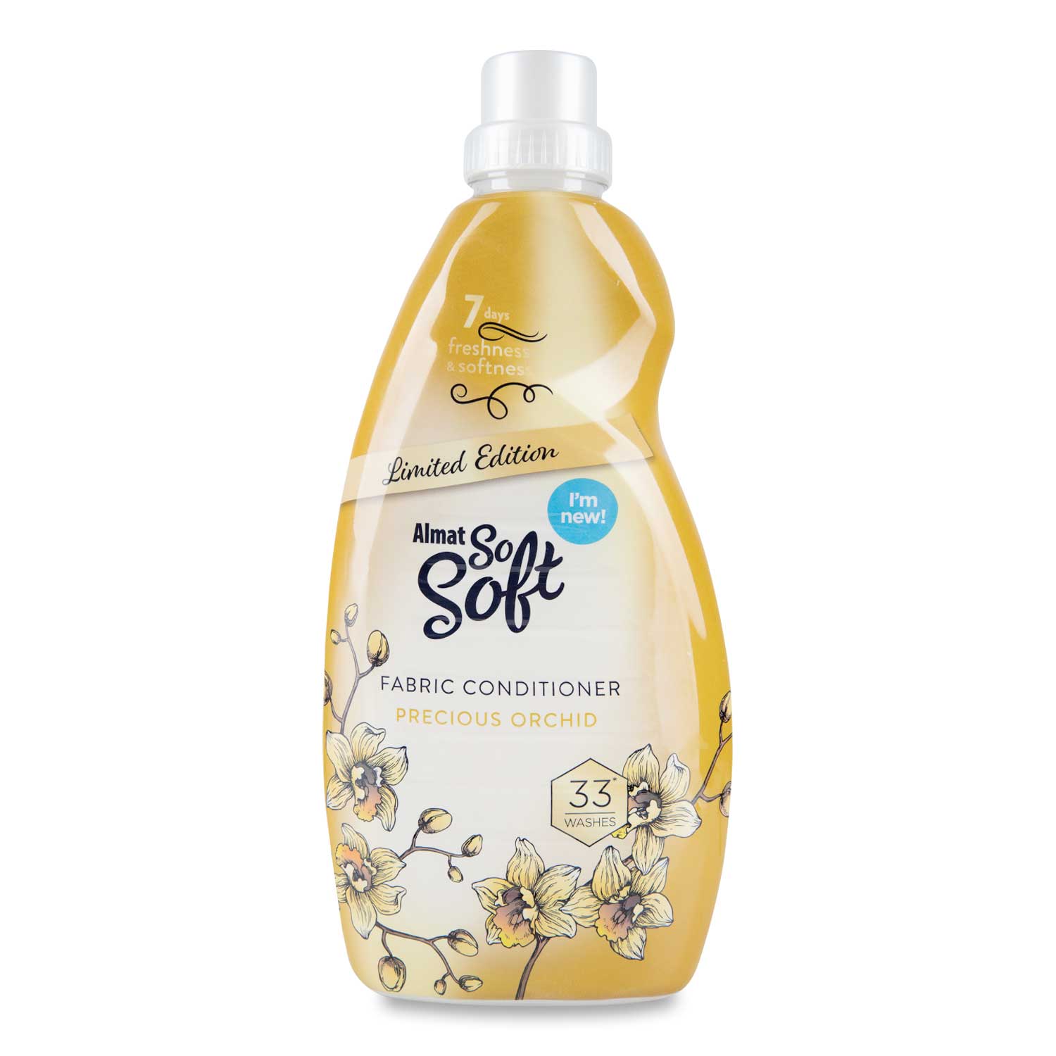 Almat So Soft Gold Orchid Fabric Conditioner 1.16l/33 Washes