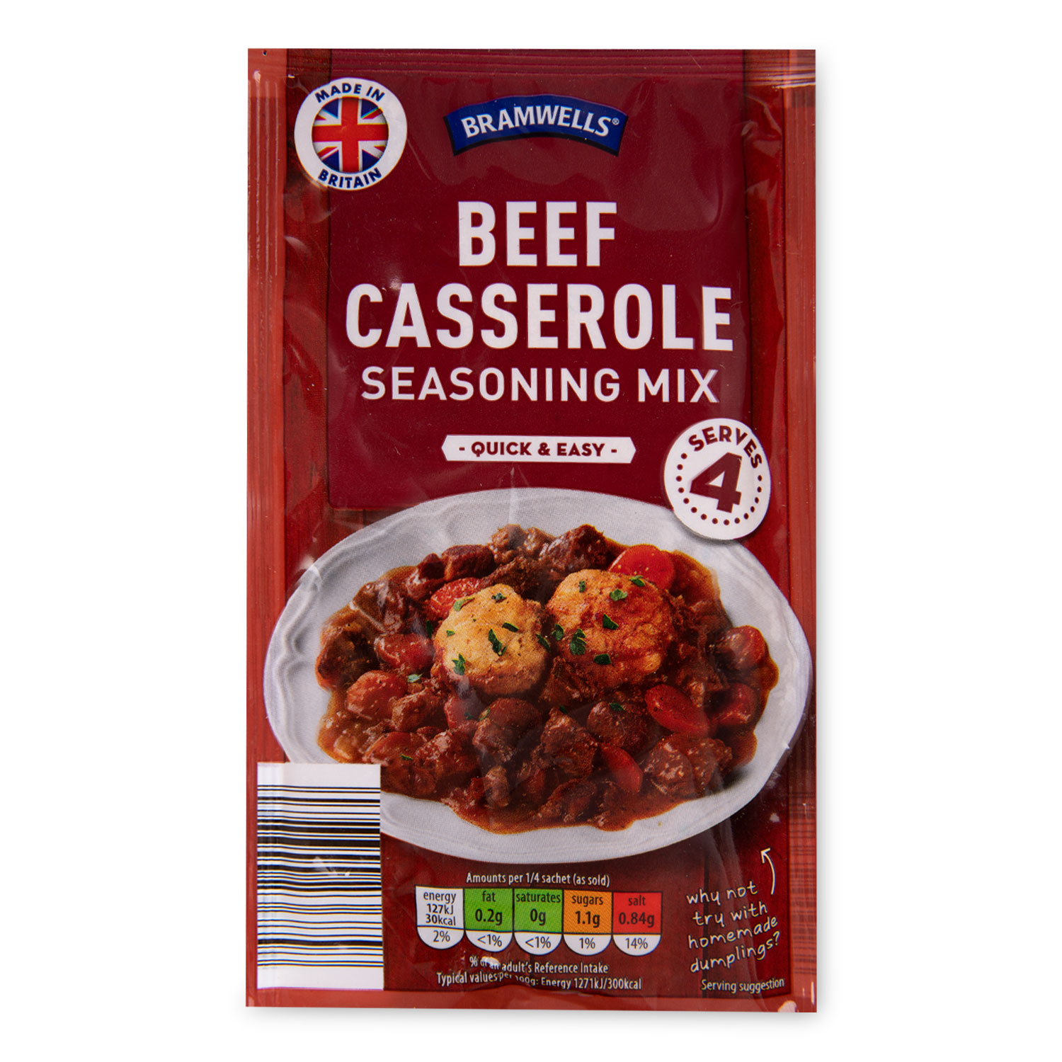 Bramwells Beef Casserole Seasoning Mix 40g