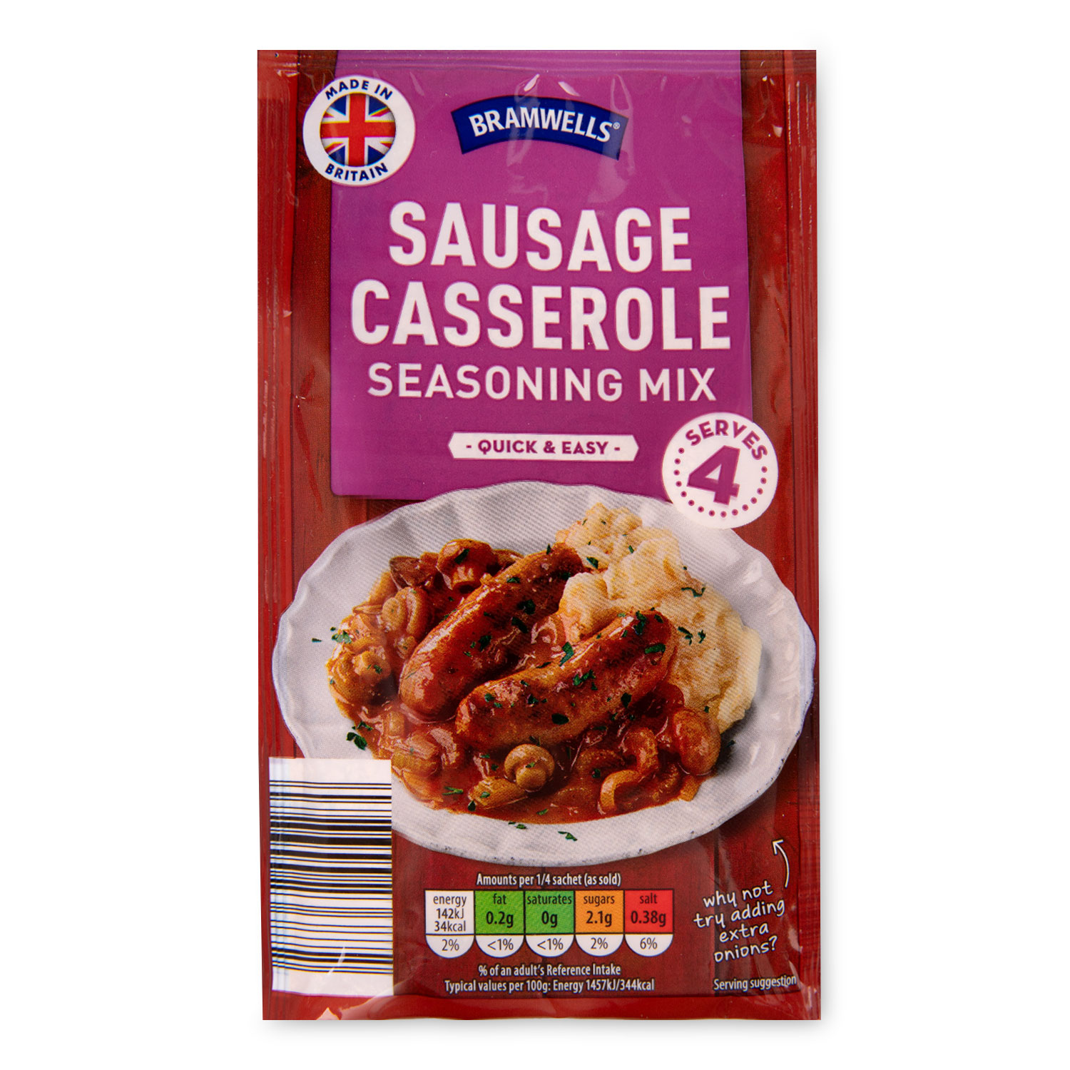 Bramwells Sausage Casserole Seasoning Mix 39g