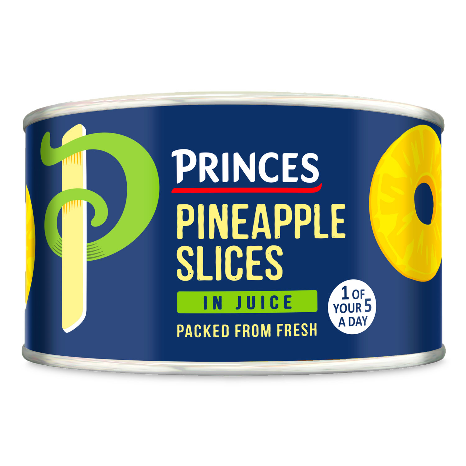 Princes Pineapple Slices In Juice 227g (136g Drained)