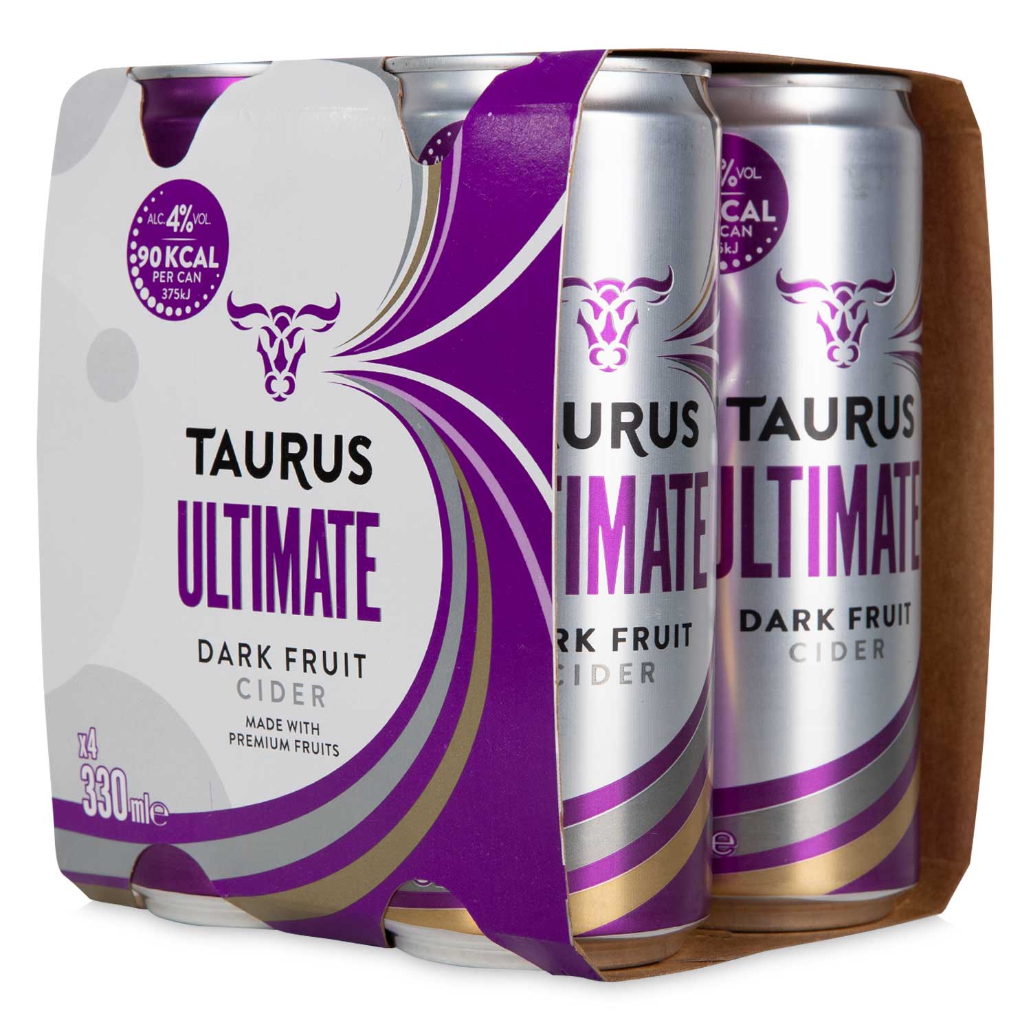 Taurus Ultimate Dark Fruit Cider 4x330ml