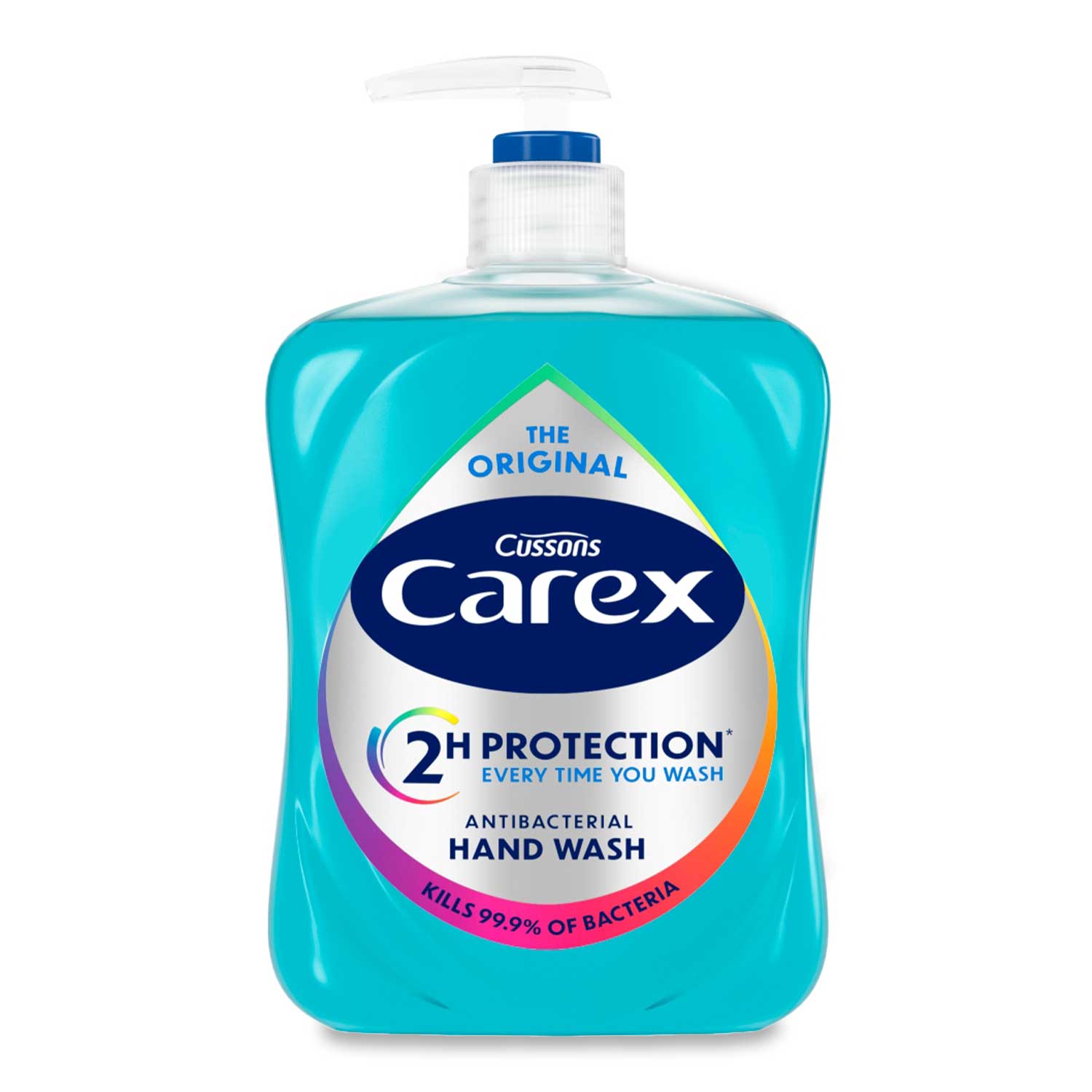 Carex Original Antibacterial Hand Wash Gentle & Effective Liquid Hand Soap 500ml ALDI