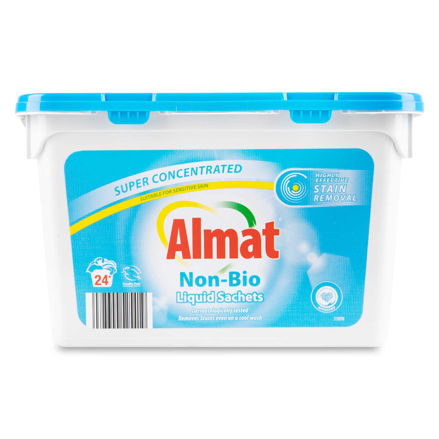 Almat Nonbio Liquid Sachets 456ml/24 Washes ALDI