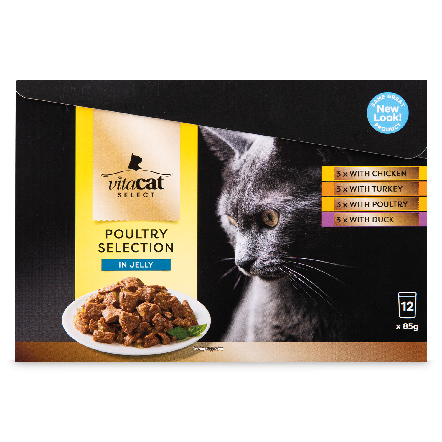 Vitacat Premium Poultry Selection 12x85g