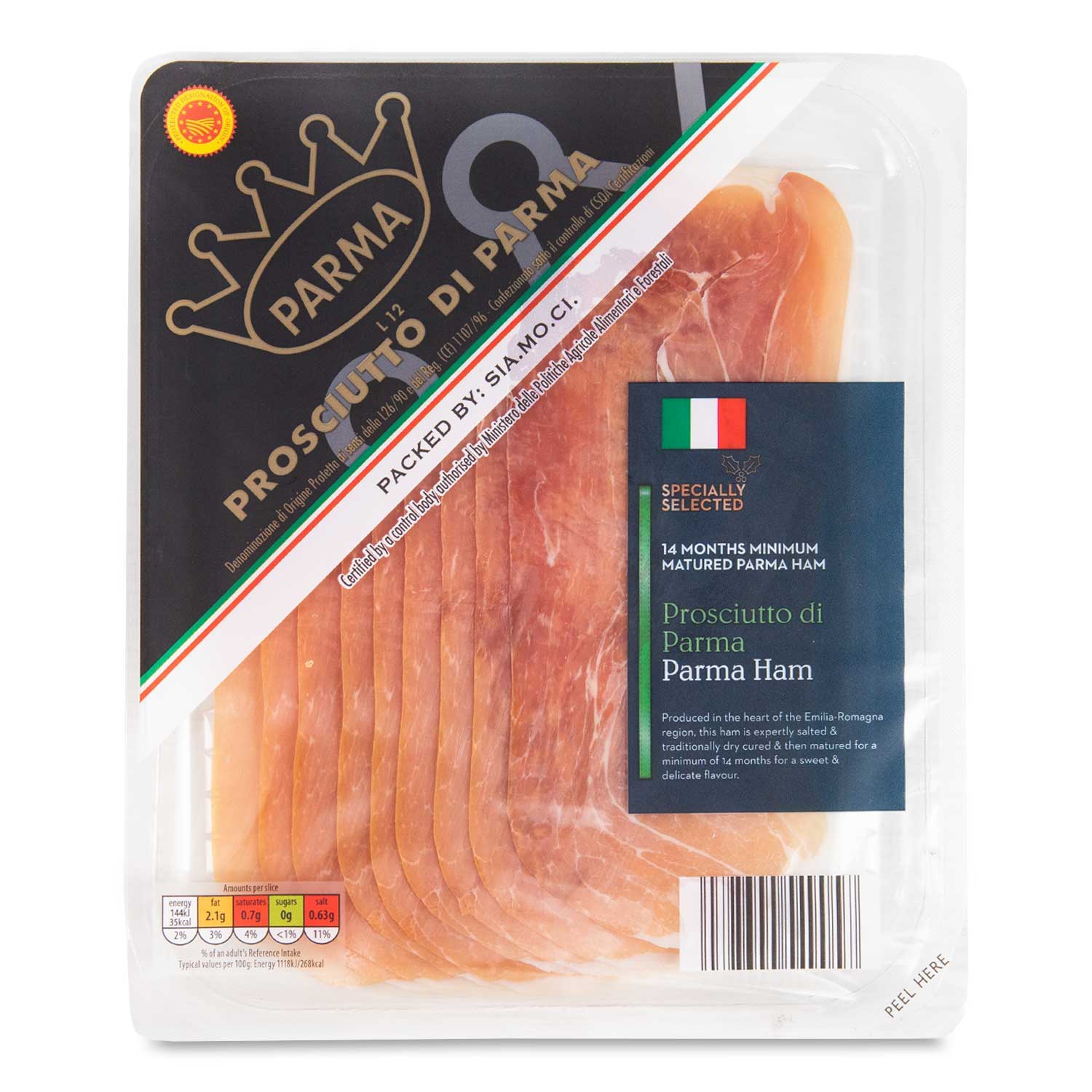 Specially Selected Prosciutto Di Parma Ham 90g