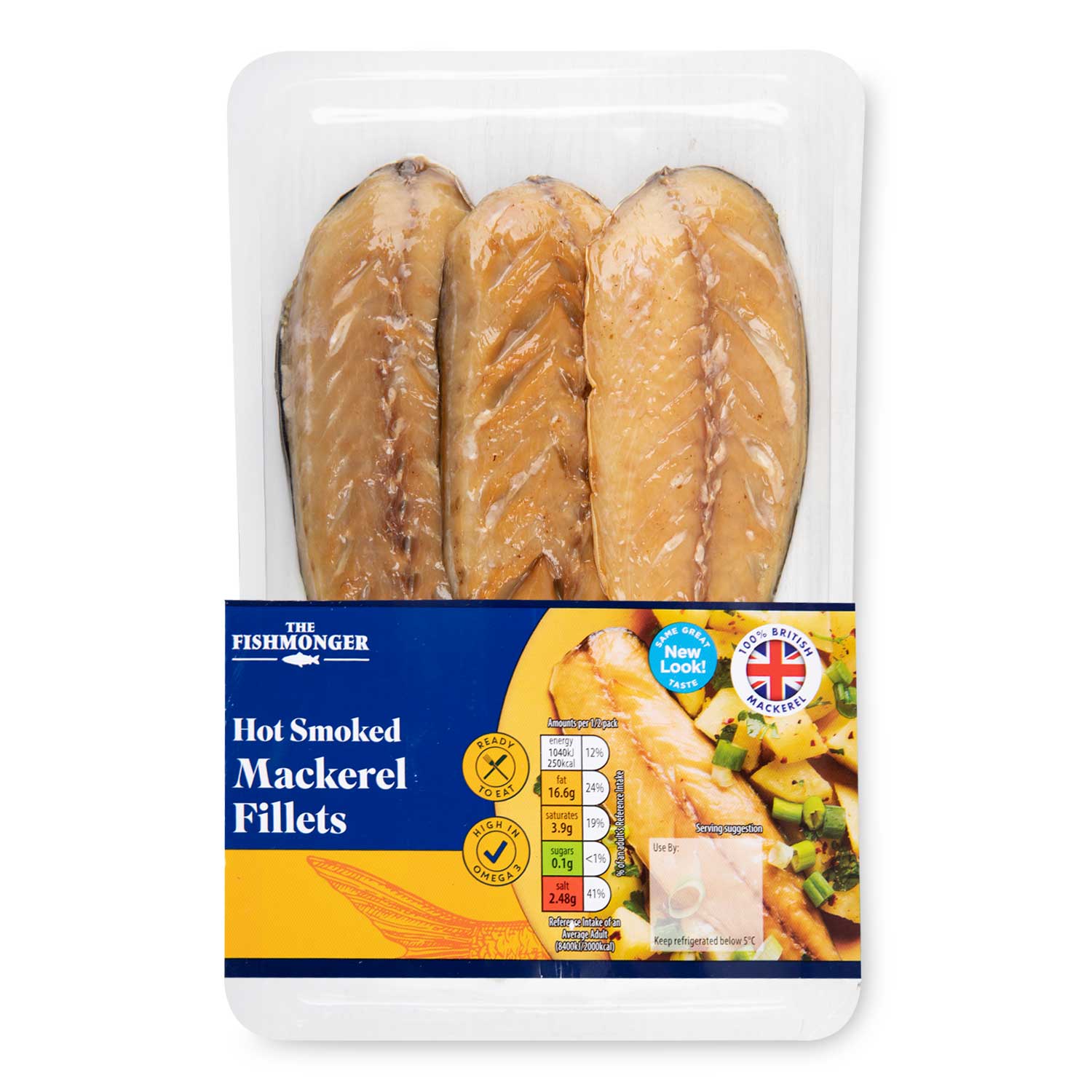 The Fishmonger Smoked Mackerel Fillets 200g