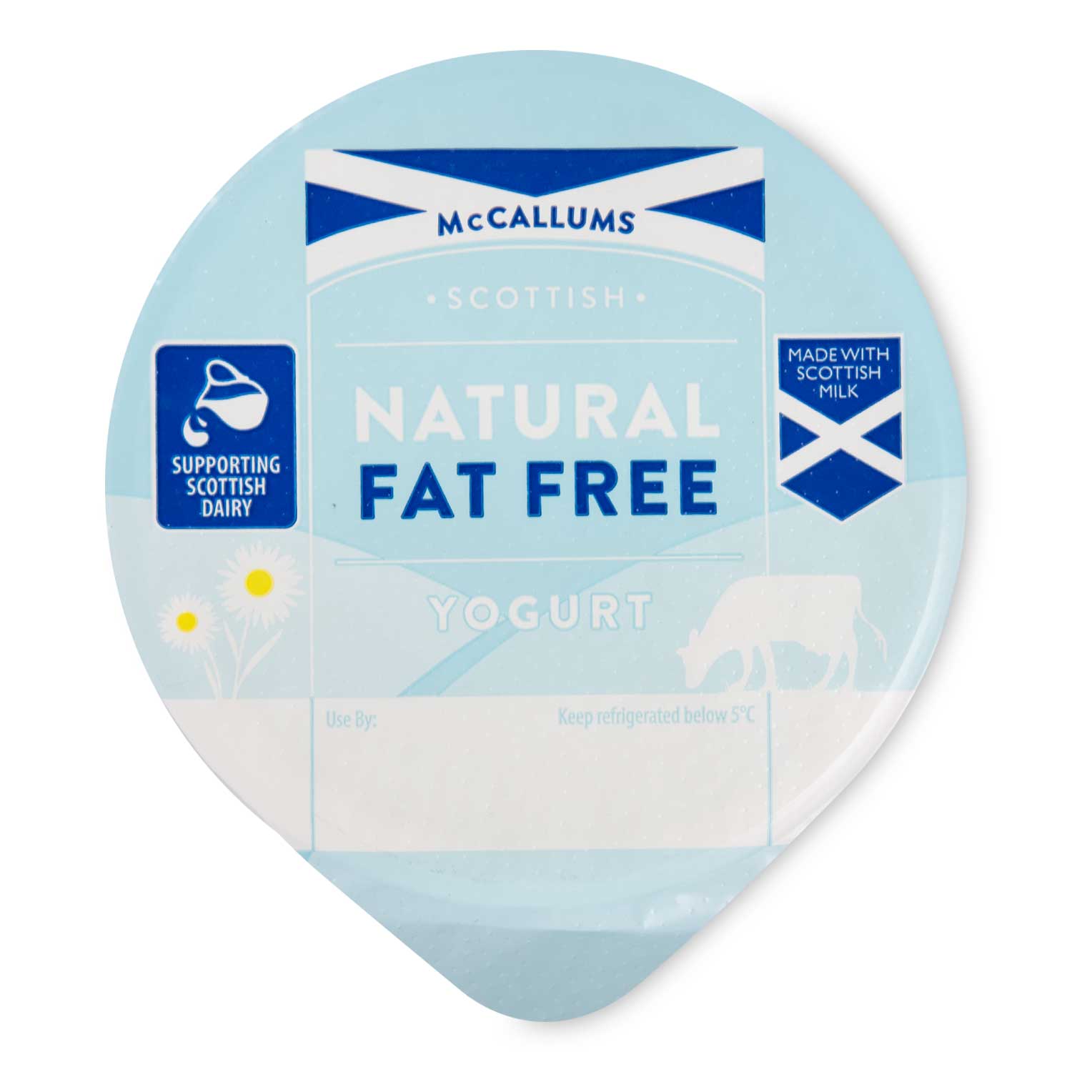 McCallums Fat Free Natural Yogurt 500g