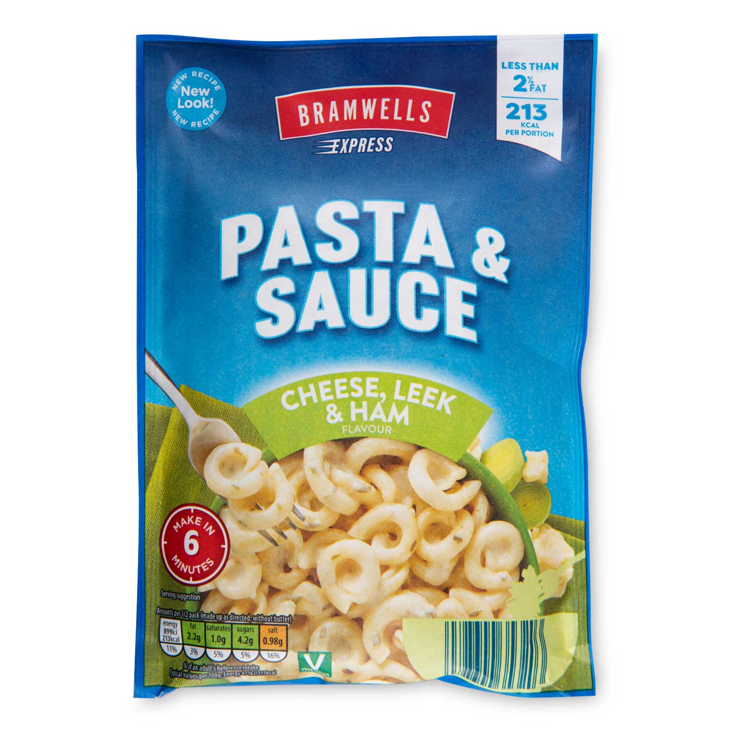 Make In Minutes Pasta & Sauce Cheese, Leek & Ham Flavour 110g