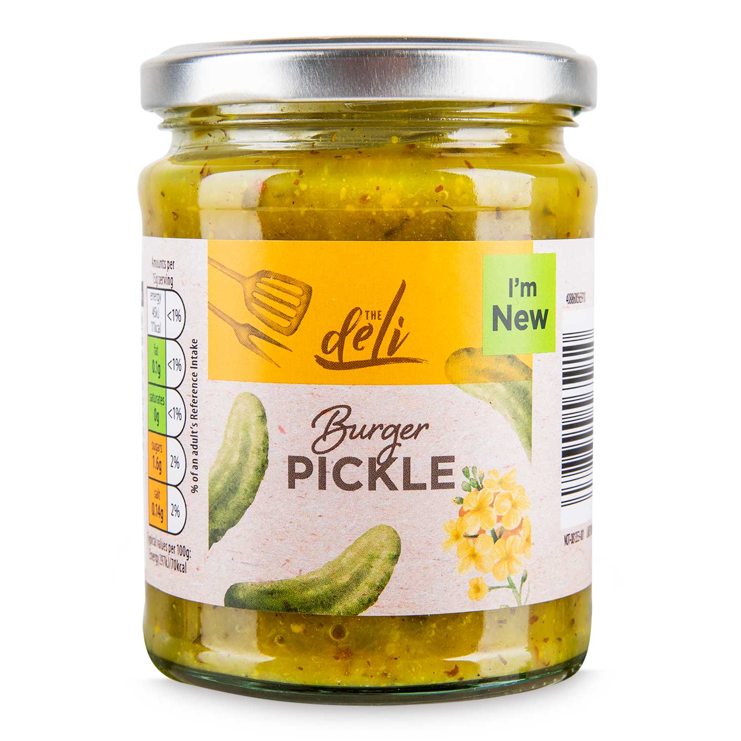 The Deli Burger Pickle 290g