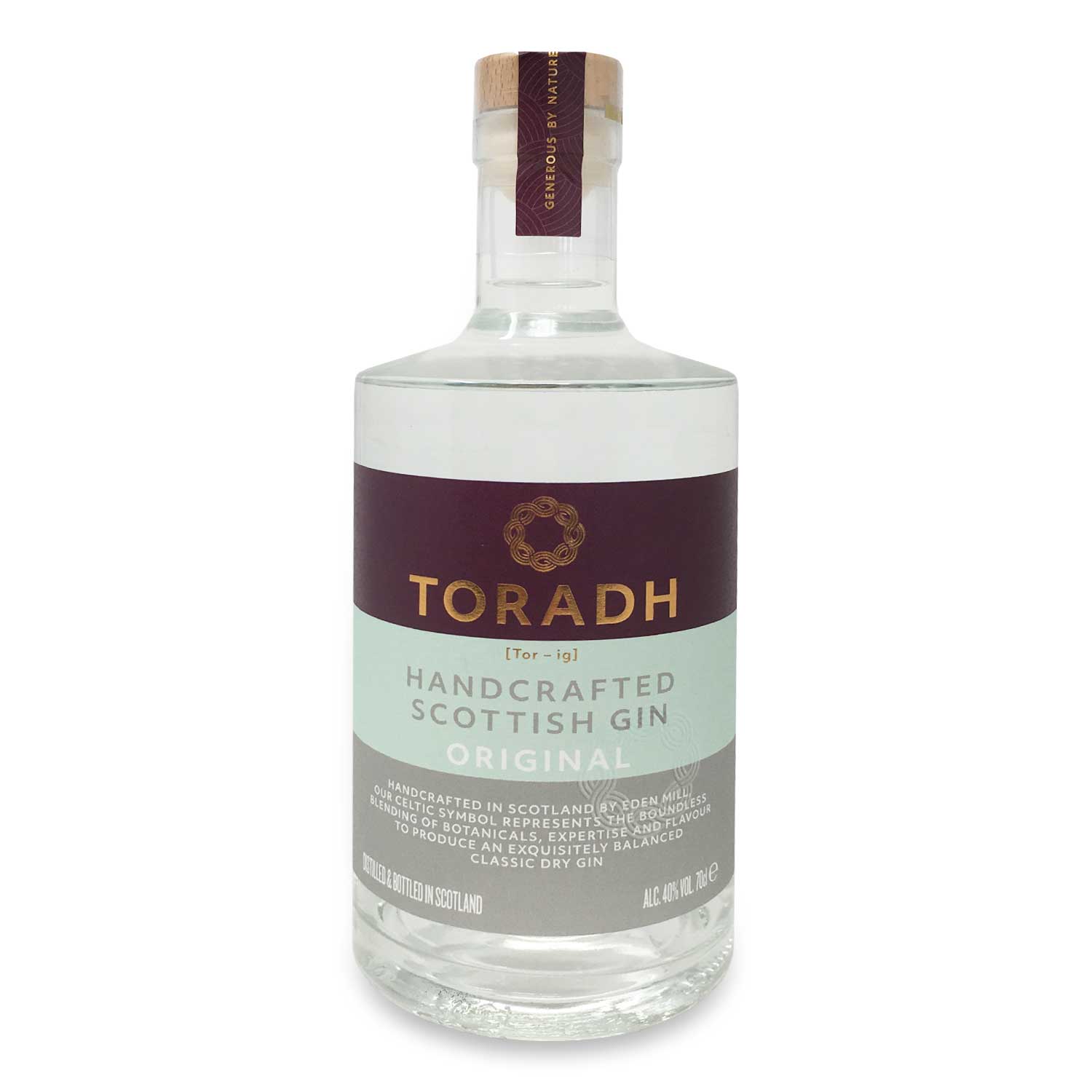 Toradh Handcrafted Scottish Gin 70cl