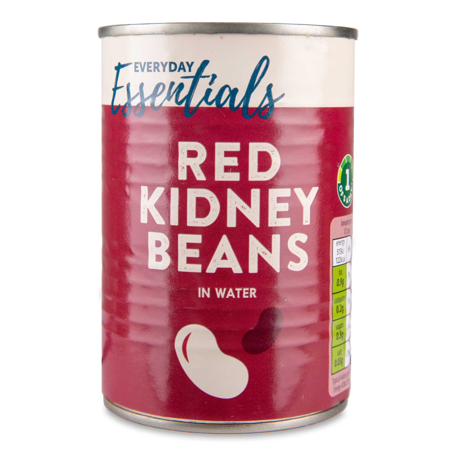 Red Kidney Beans In Water 400g (240g Drained) Everyday Essentials