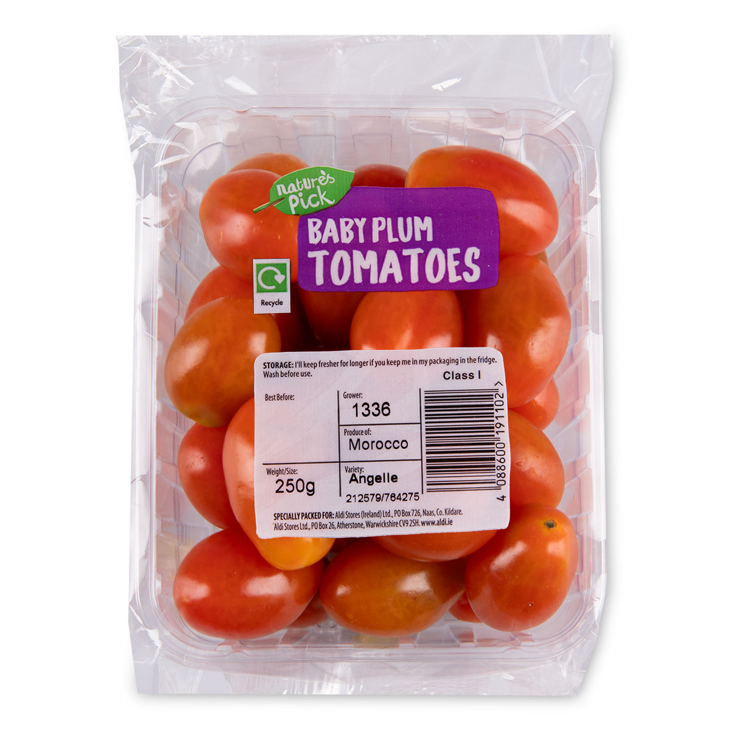 Baby Plum Tomatoes 250g Nature's Pick | ALDI.IE