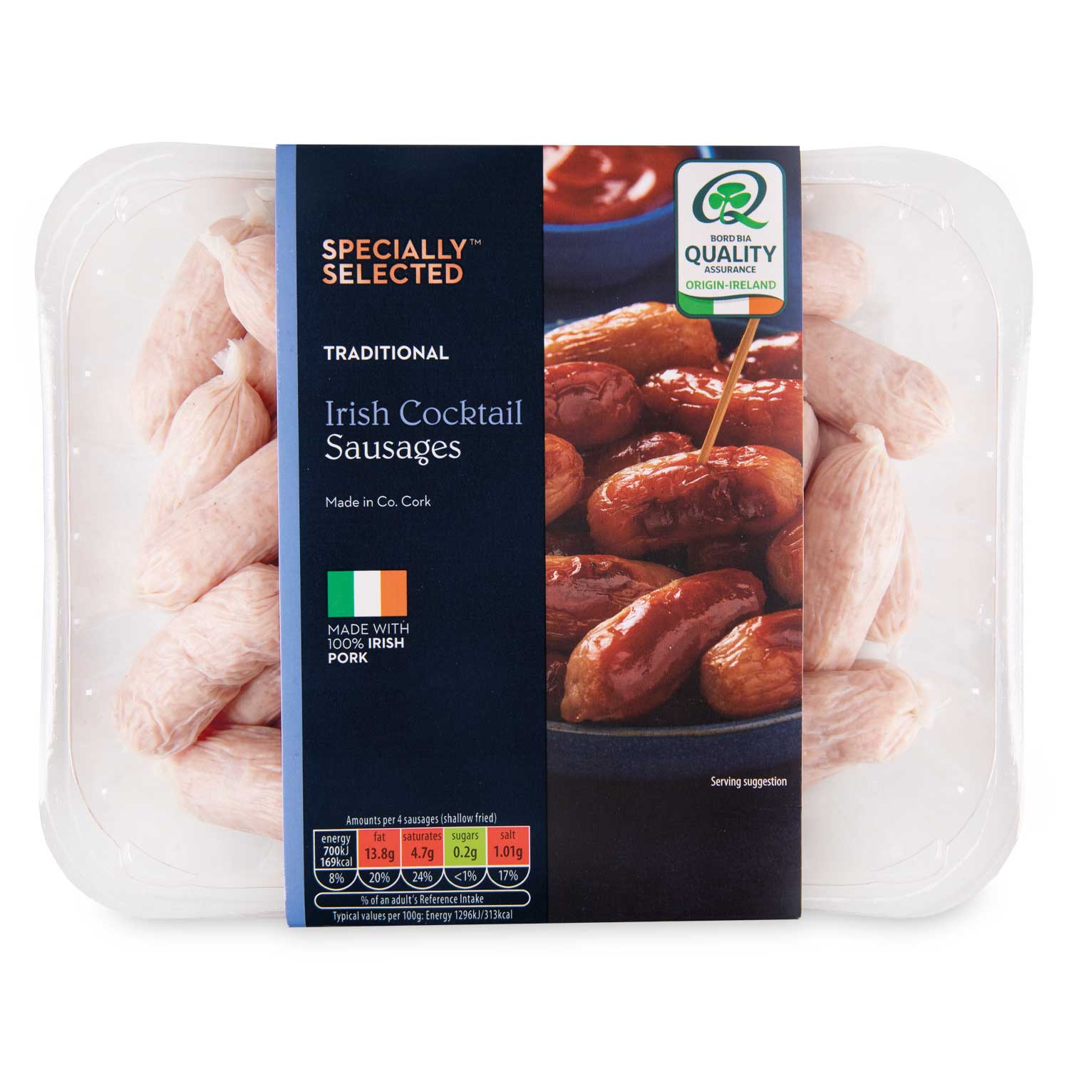 Traditional Irish Cocktail Sausages 454g Specially Selected