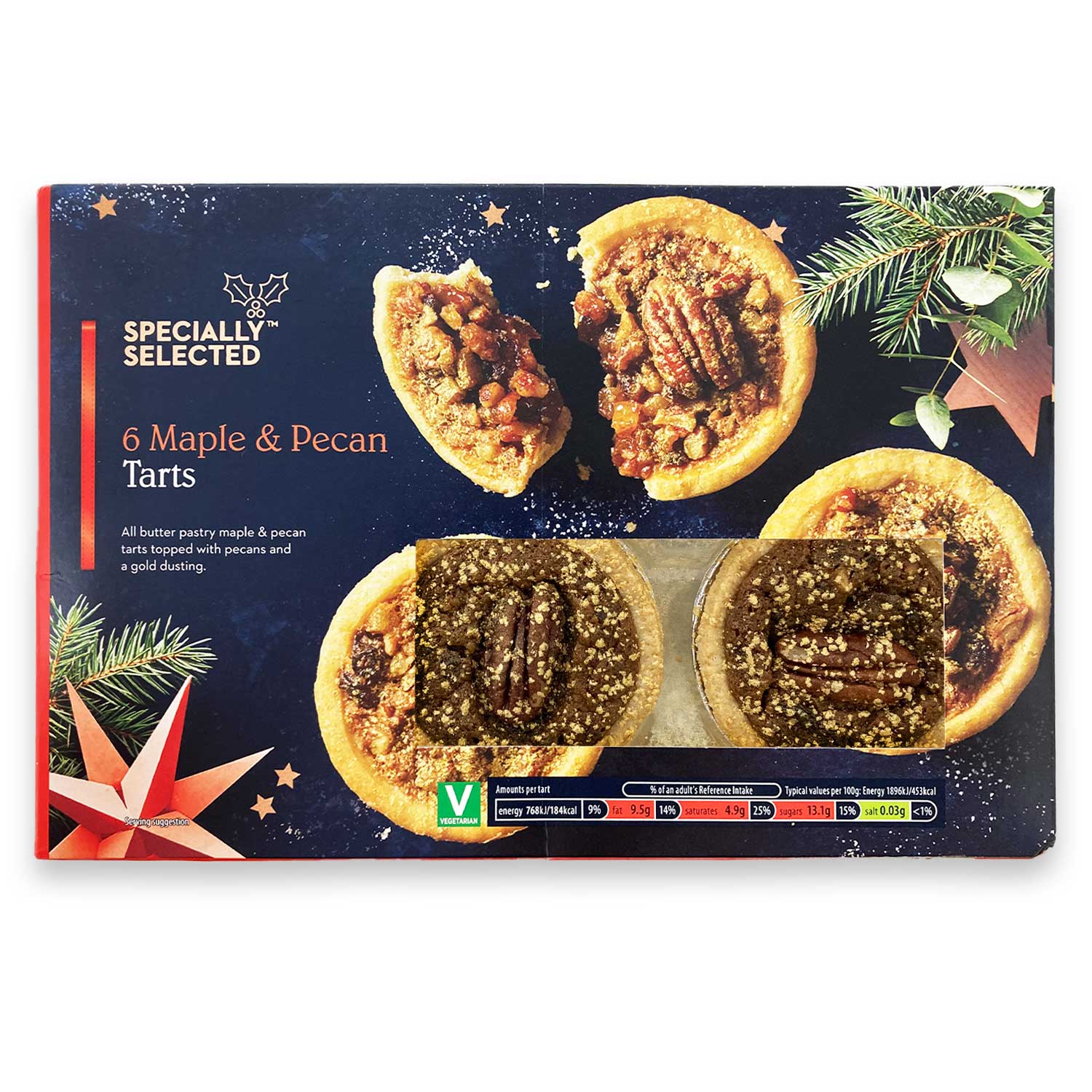 Maple And Pecan Tarts 6 Pack Specially Selected